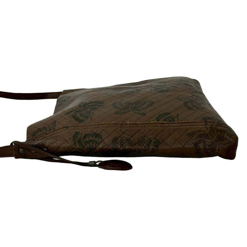 BOTTEGA VENETA Brown Leather Intrecciato Shoulder Bag - Picture 5 of 9
